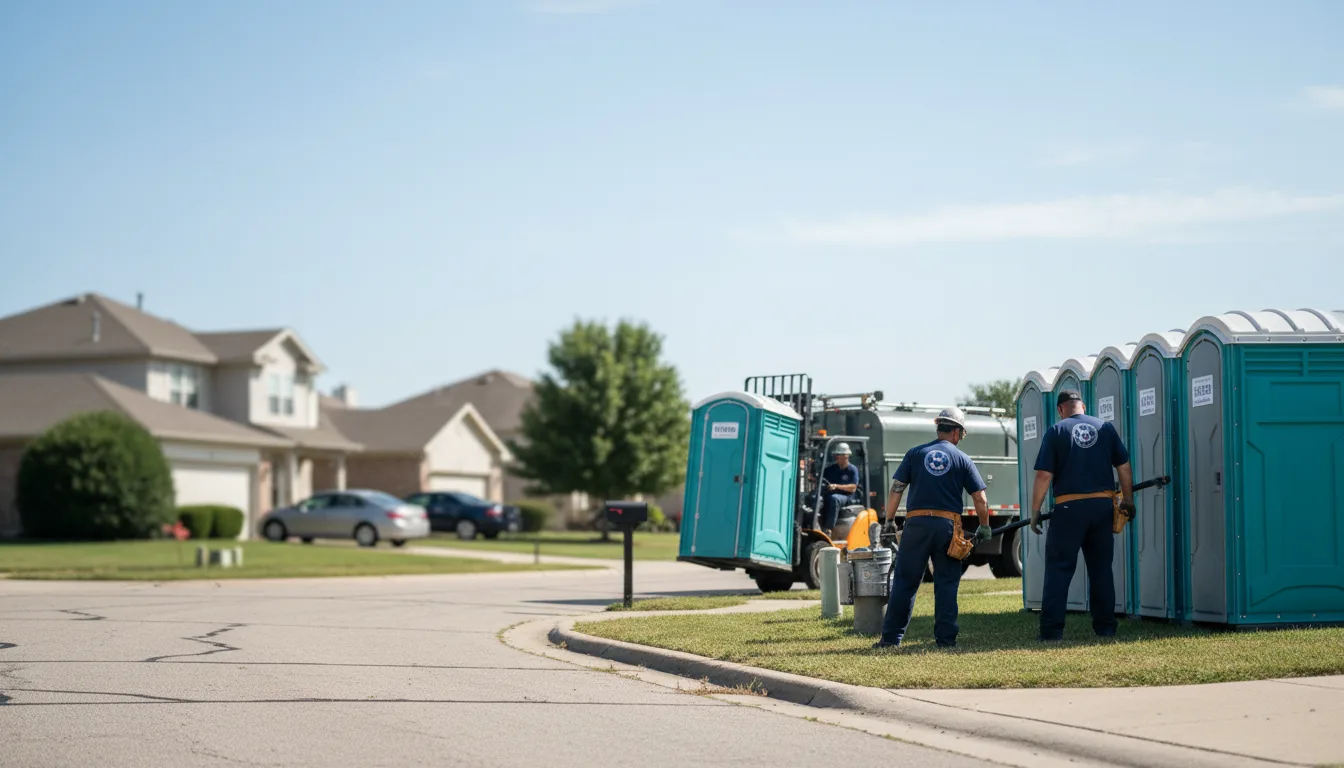 Porta Potty Rental in Garrison, TX near me
